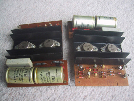 Revox A77 Internal Power Amplifier PCB's